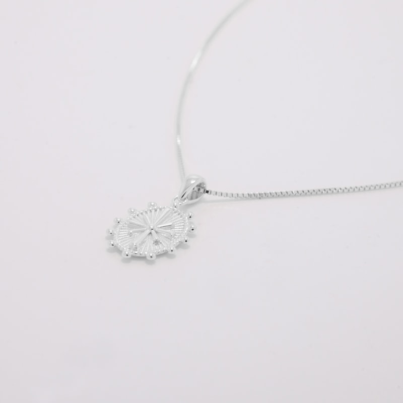 Thumbnail of Adonie Silver Pendant Necklace image