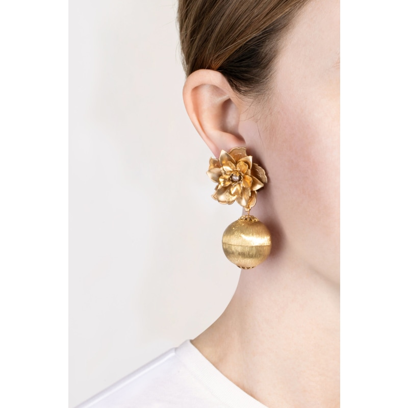 Thumbnail of Aechmea Earrings - Gold image