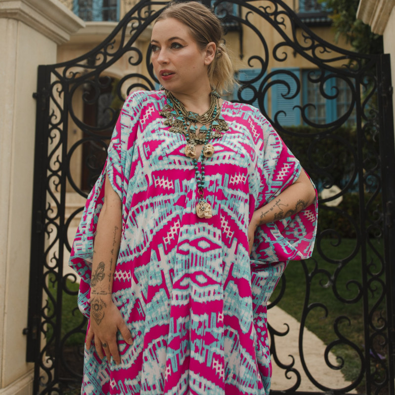 Thumbnail of Frankies Idol Caftan Kaftan Dress image