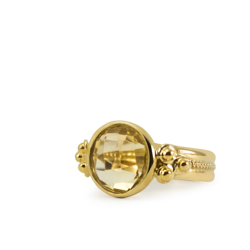 Thumbnail of Diana Citrine Tondo Ring image