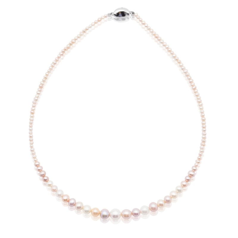 Thumbnail of Mia Pastel Pearl Necklace image