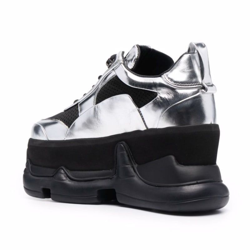 Thumbnail of Air Rev. Nitro Sky Platform Sneakers - Silver & Black image