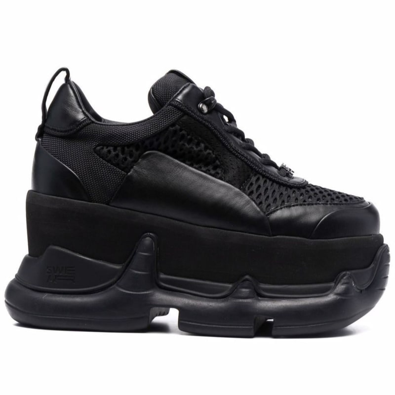 Thumbnail of Air Rev. Nitro Sky Platform Sneakers - Triple Black image