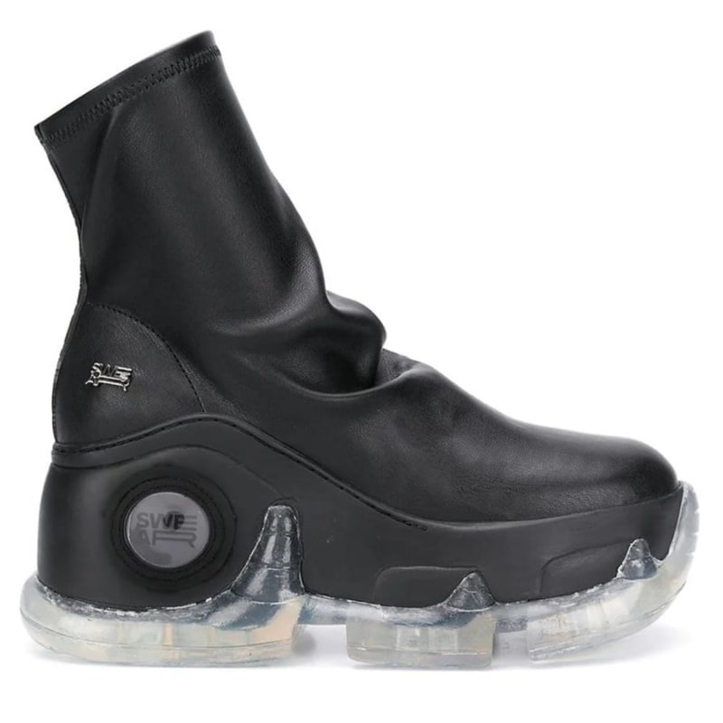 Thumbnail of Air Rev. Xtra Vegan Platform Boots - Black image