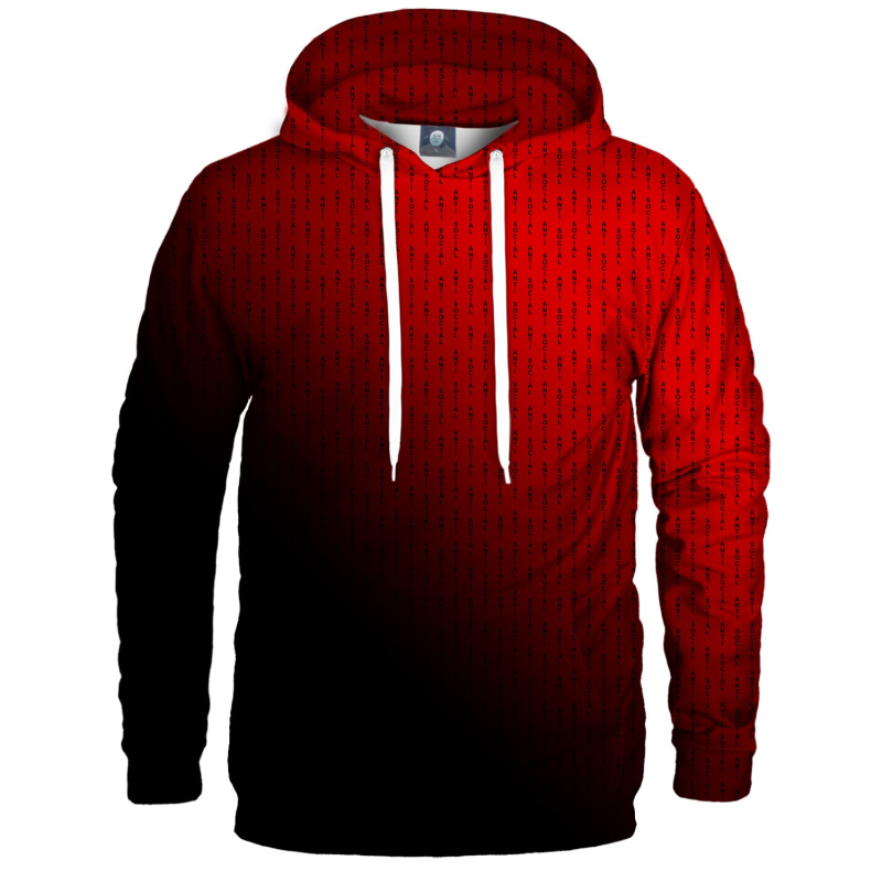 Anti social bloodshot hoodie cheap