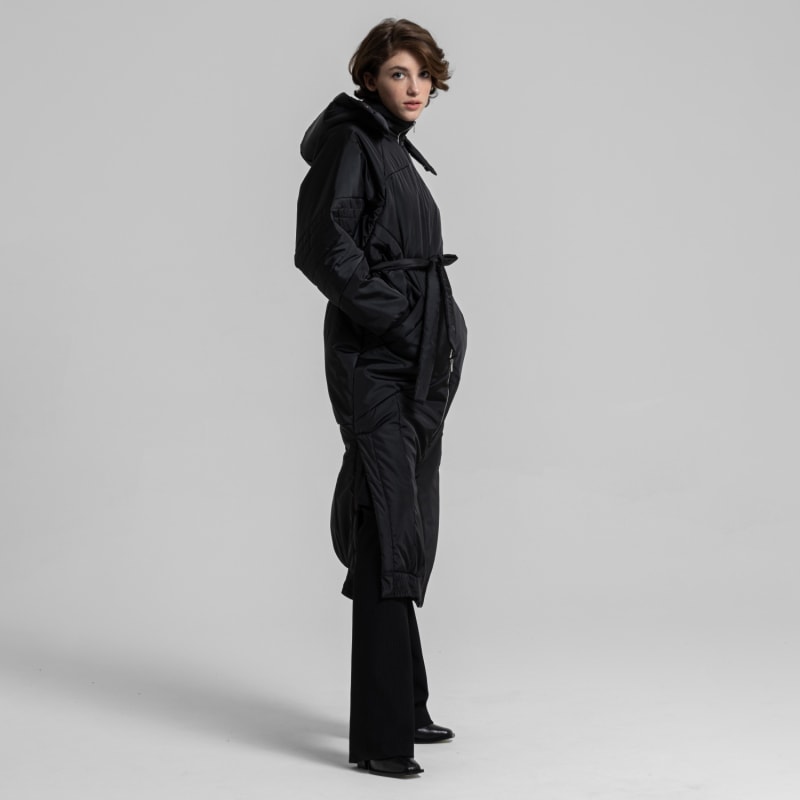 Thumbnail of Alba Long Jacket - Black image