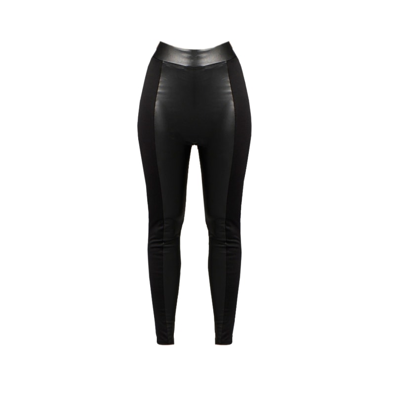 Topshop stretch store pu leggings