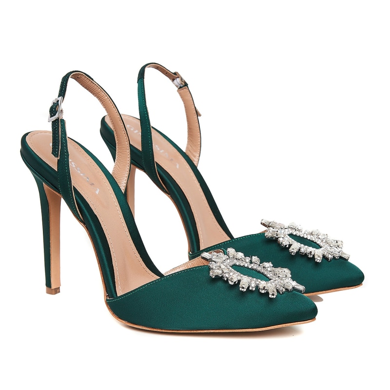 Emerald green shoes clearance