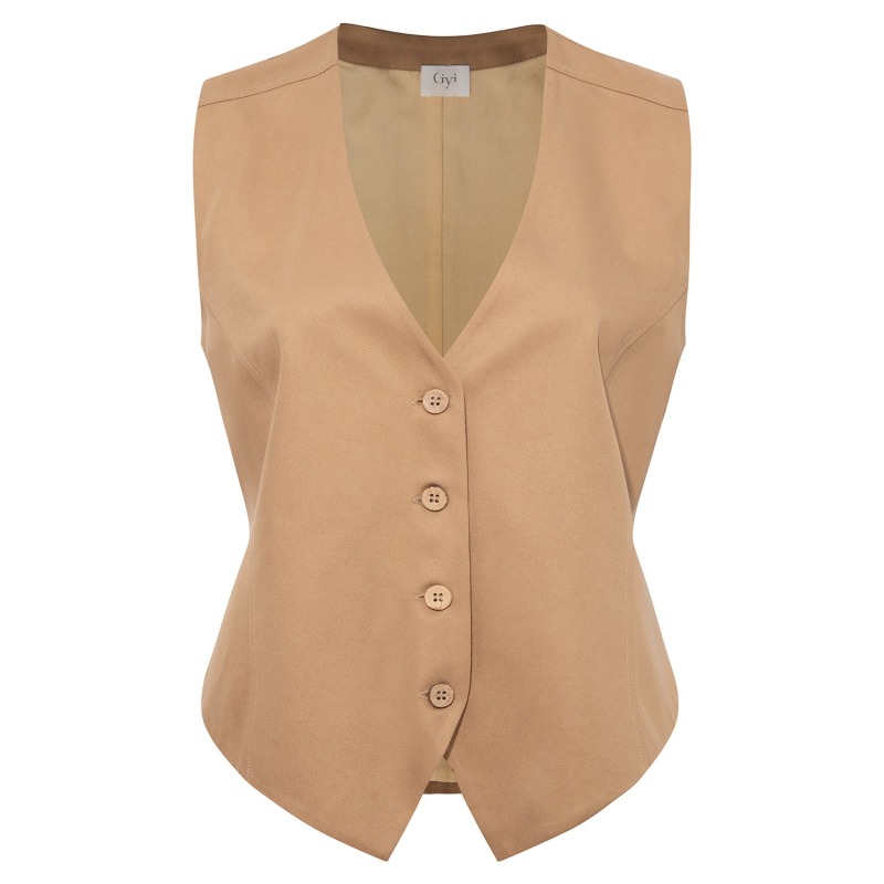 The Pile Vest - Beige – Ownah