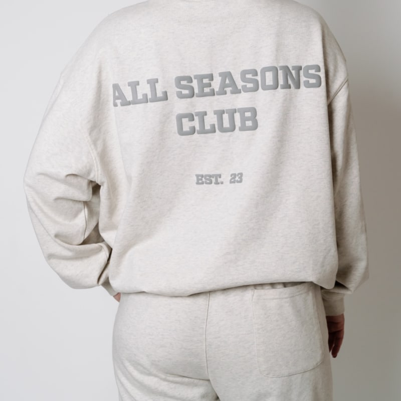 Thumbnail of All Season Club Marl Grey Sweatpants image