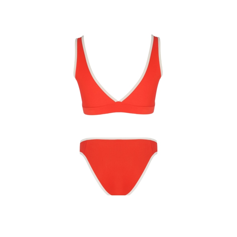 Allyors - Zipper - Bikini Bottom - Red, Yorstruly