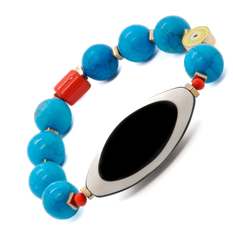 Thumbnail of Happiness Turquoise Eye Bracelet image