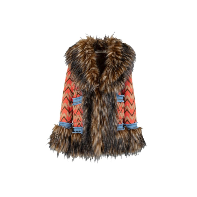 ALPACA WOOL SHAGGY SHAWL COAT | ARGUE - ジャケット・アウター
