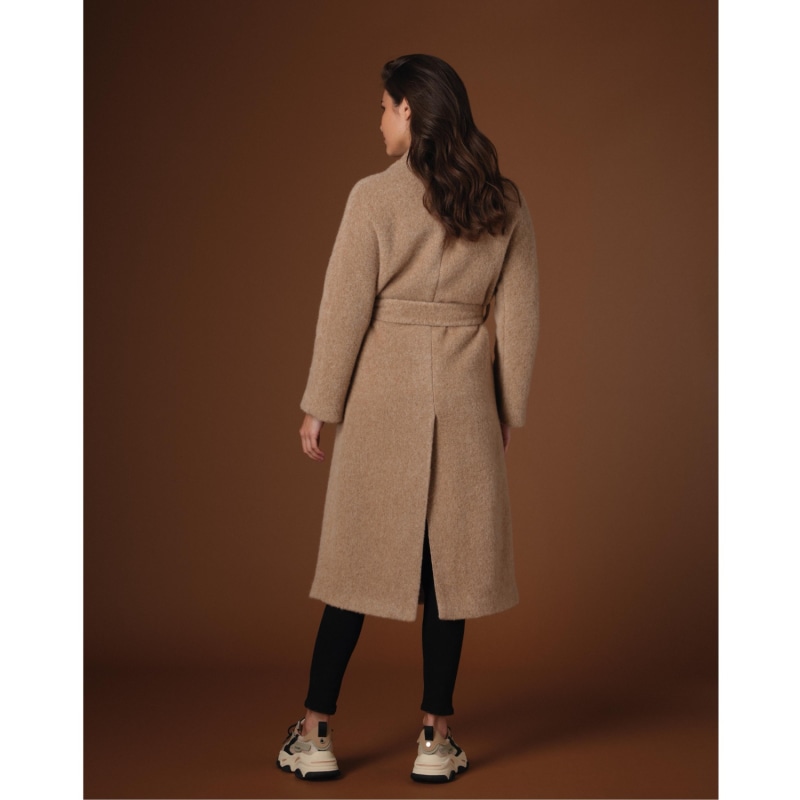 Thumbnail of Alpaca Belted Coat image