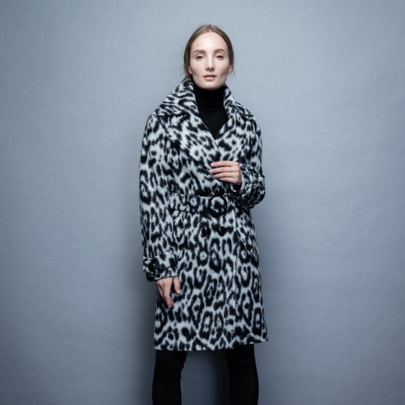 Thumbnail of Tracee Leopard Coat image