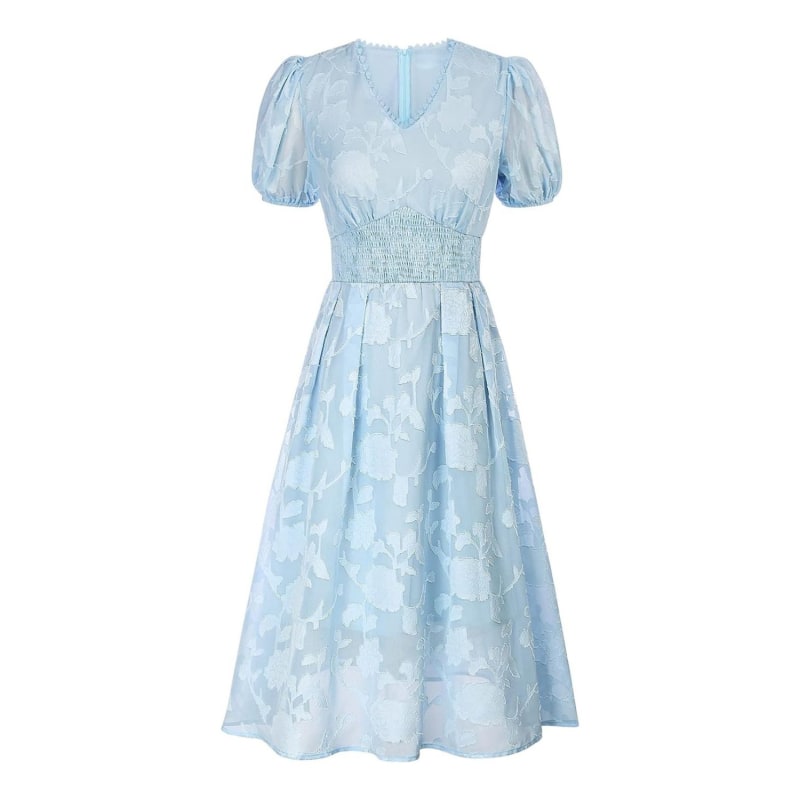 Thumbnail of Amalfi Blue Midi Dress image