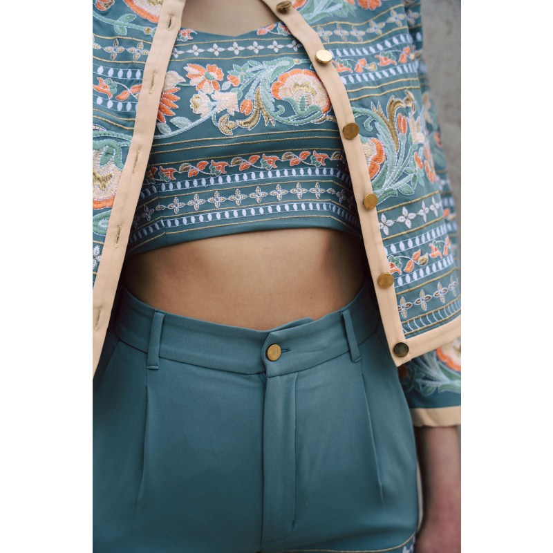 Thumbnail of Amara Embroidered Jacket image