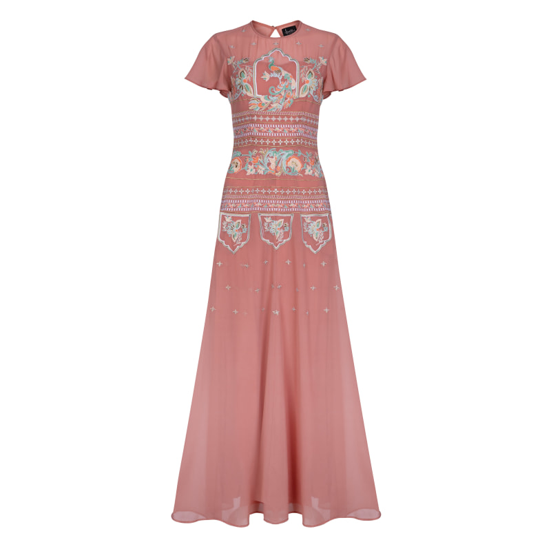 Thumbnail of Amara Embroidered Maxi Dress image