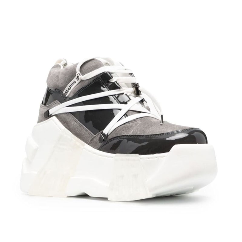 Thumbnail of Amazon Platform Sneakers - Grey & White image