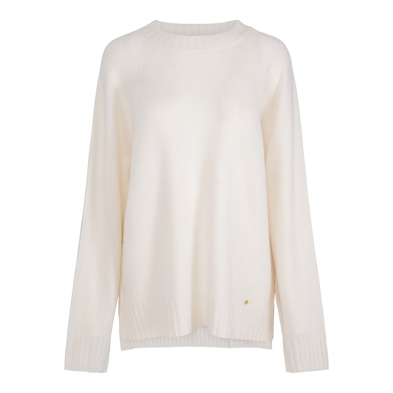 Jumper in pure cashmere - amber