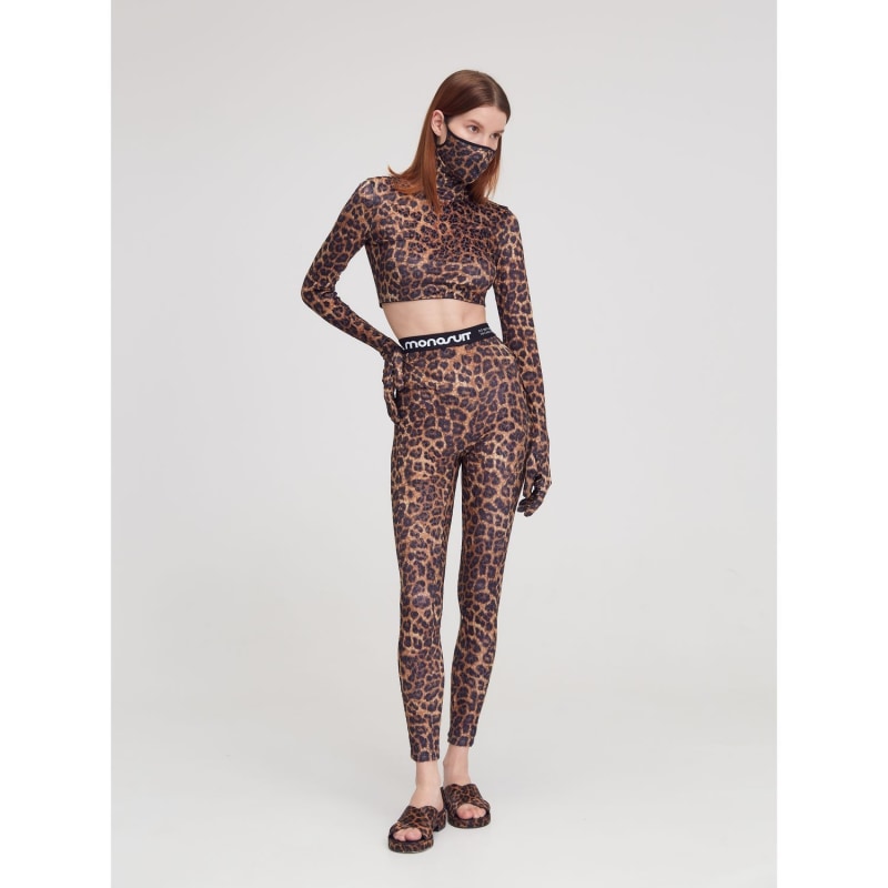 Thumbnail of Leggings Leo - Brown image