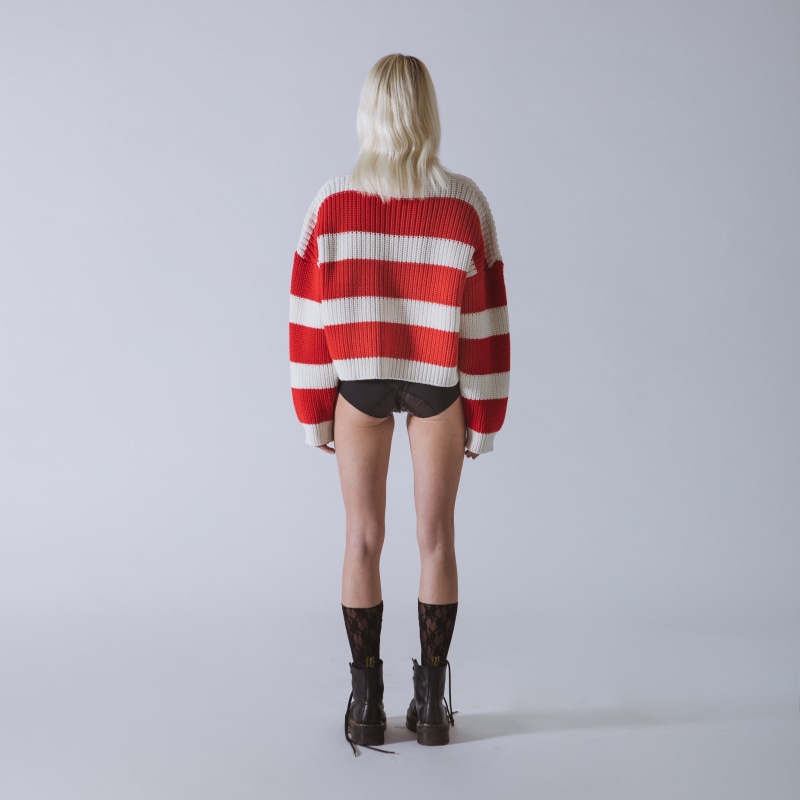 Thumbnail of Amélie Striped Knit Sweater image