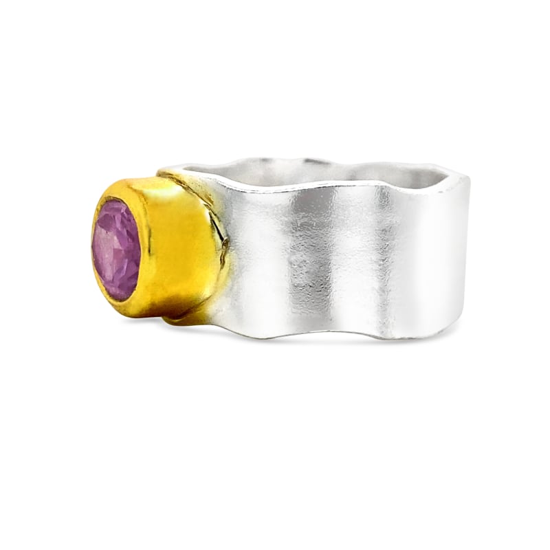 Thumbnail of Amethyst Band Ring image