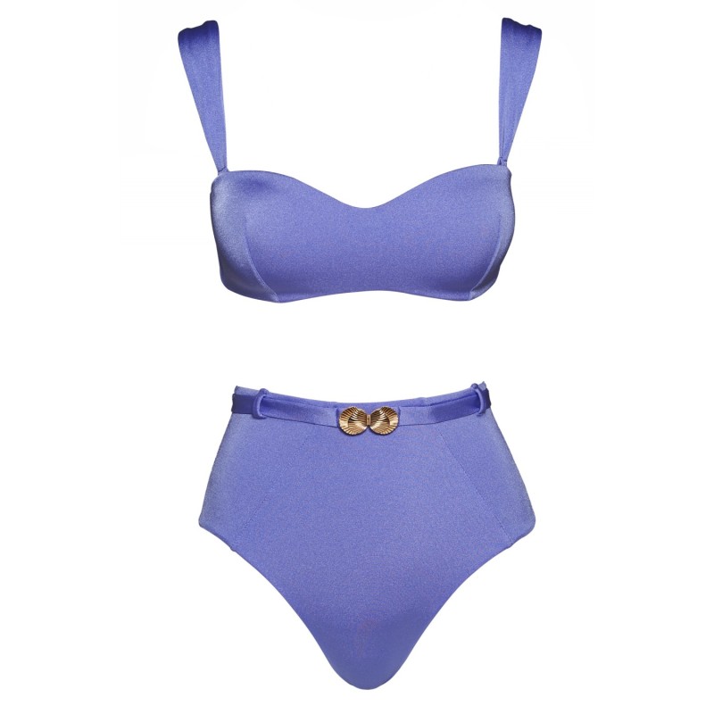 Thumbnail of Amethyst Seashell Classic High Waist Bottom image