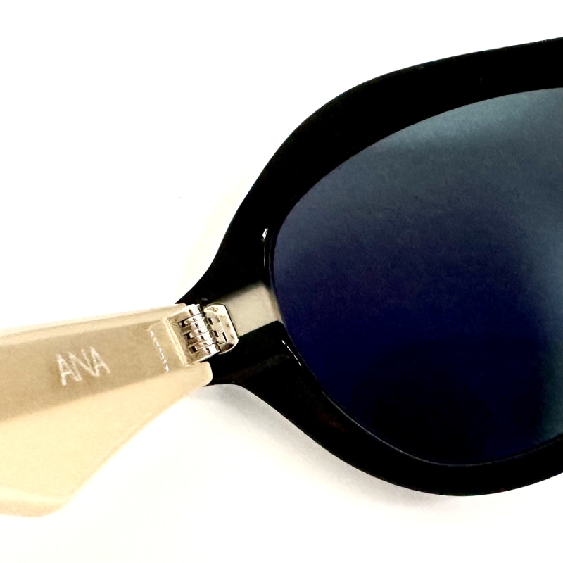 Thumbnail of Ana - Award Winning Sunglasses In Black-Grey-Honey image