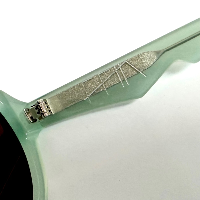 Thumbnail of Ana - Award Winning Sunglasses In White-Mint-Red image