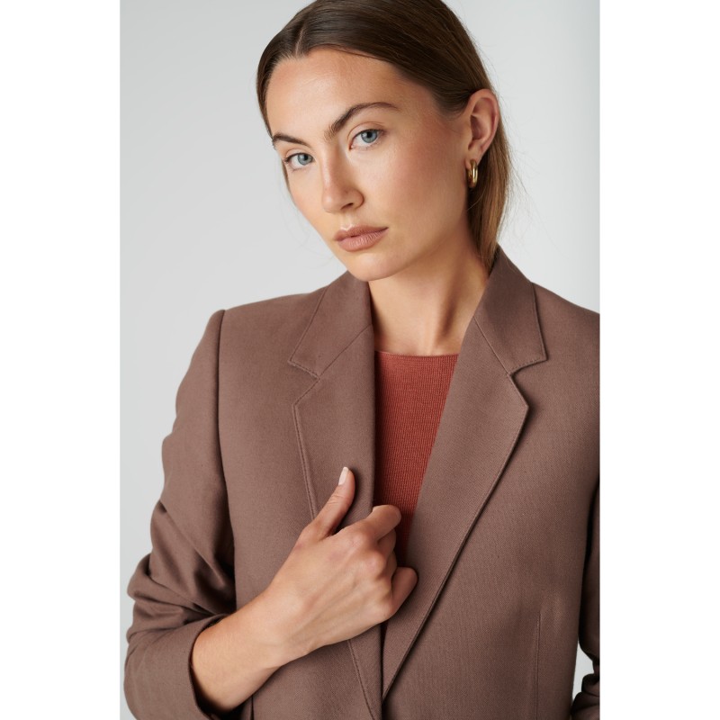 Thumbnail of Ana Dress In Copper Brown image