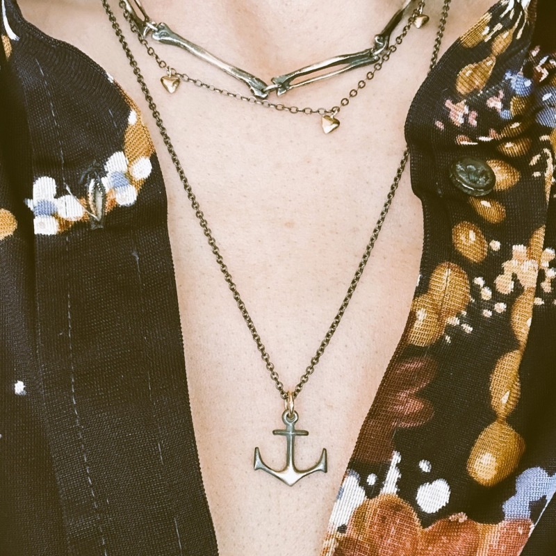 Anchor necklace australia hotsell