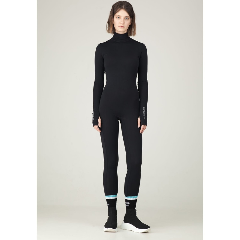 Thumbnail of Monoskin Jumpsuit With Pants Total Termo - Black image