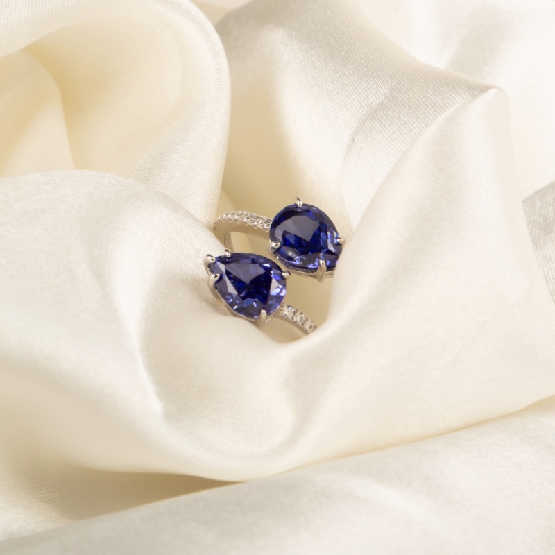 Thumbnail of Angela Tanzanite Silver Ring image