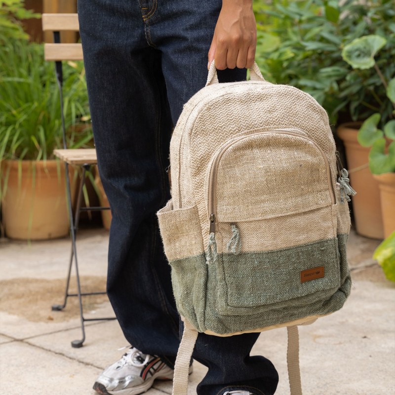 Thumbnail of Annapurna Natural And Olive Backpack image