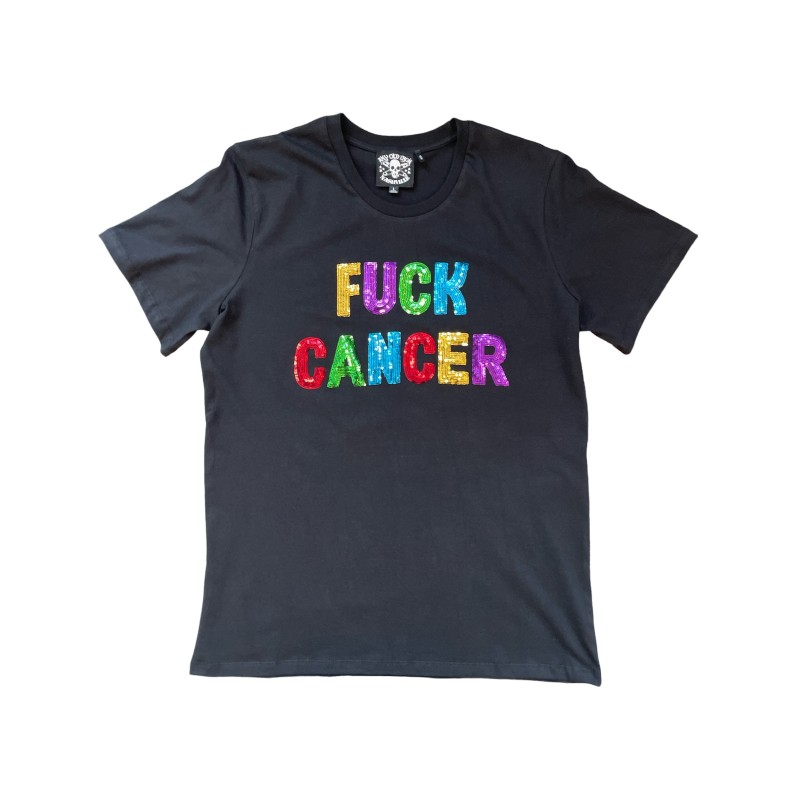 Thumbnail of Any Old Iron Fuck Cancer T-Shirt image