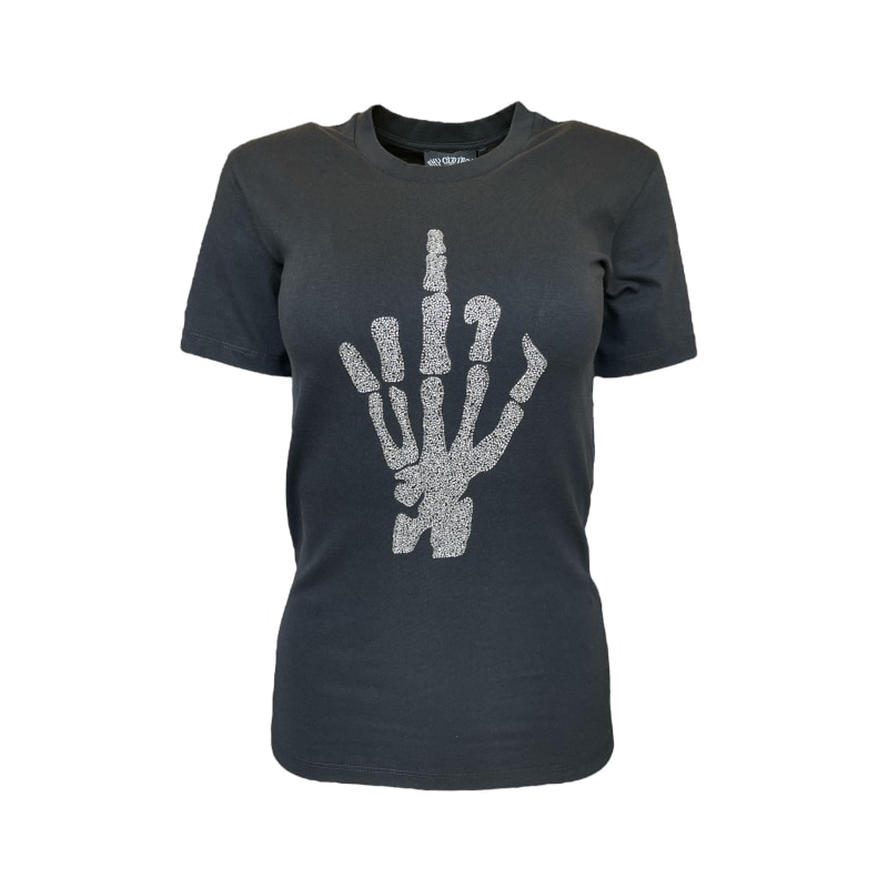 Thumbnail of Any Old Iron Men's Skull Finger T-Shirts image