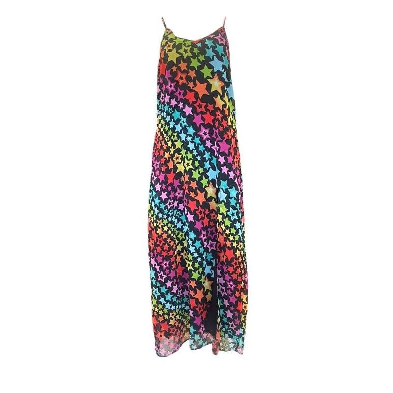 Rainbow star dress new arrivals