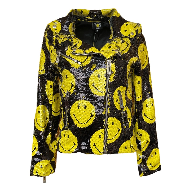 Yellow sequin jacket 2025
