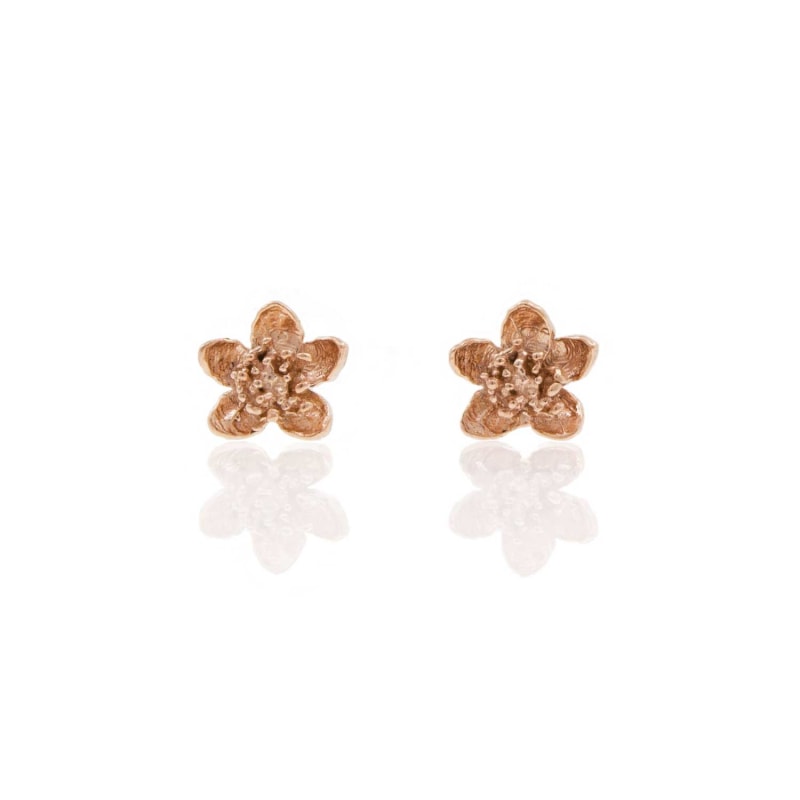 Thumbnail of Cherry Blossom Earrings – Rose Gold image