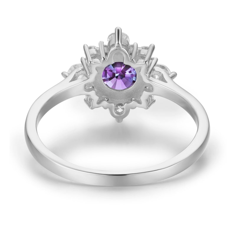 Thumbnail of Desert Blossom Alexandrite Ring White Gold Vermeil image