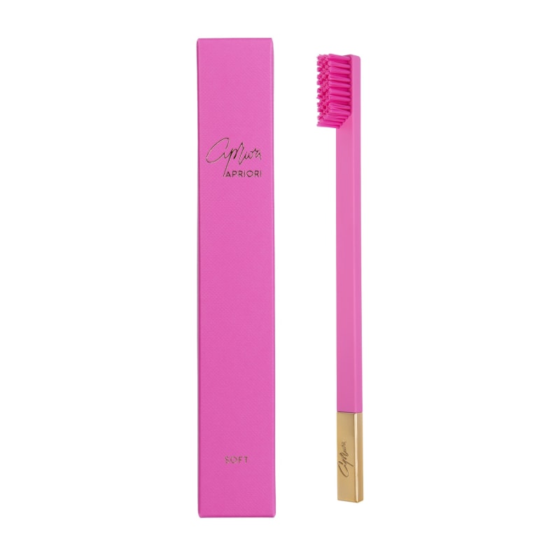 Thumbnail of Apriori Bubblegum Pink Gold Soft Toothbrush image