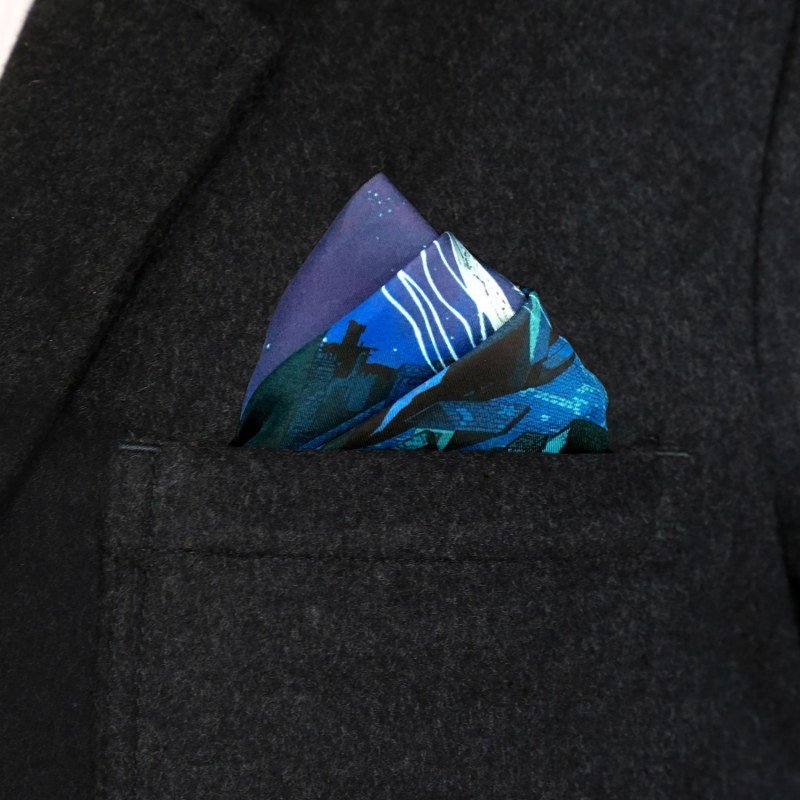 Thumbnail of Southsea Night Time Pocket Square image