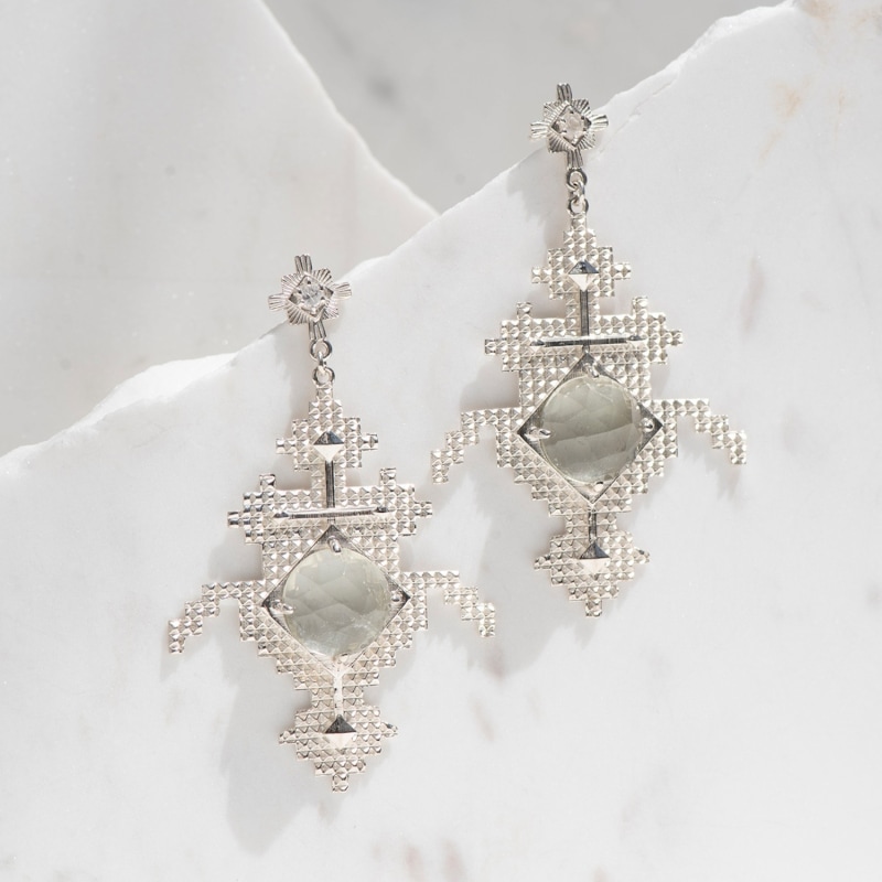 Thumbnail of Apu Earrings Silver image