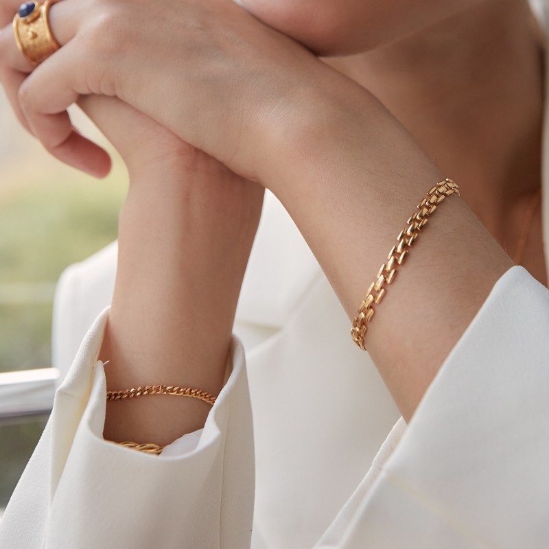 Hazel Chain Bracelet | Ottoman Hands | Wolf & Badger