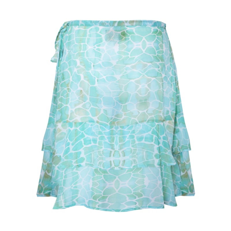 Thumbnail of Aqua Pebbles Tahiti Skirt Cover Up image