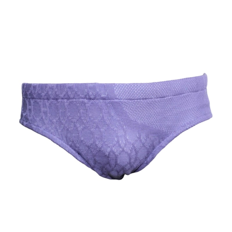 Thumbnail of Ares Engraving Swim Brief - Violet image