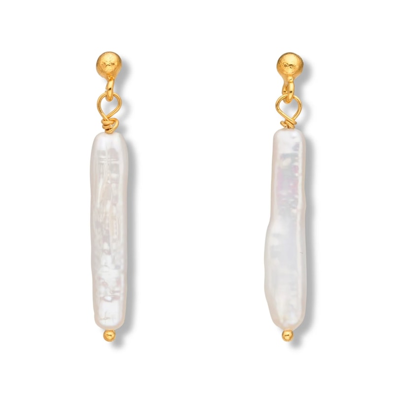 Thumbnail of Ariel Freshwater Pearl Earrings image