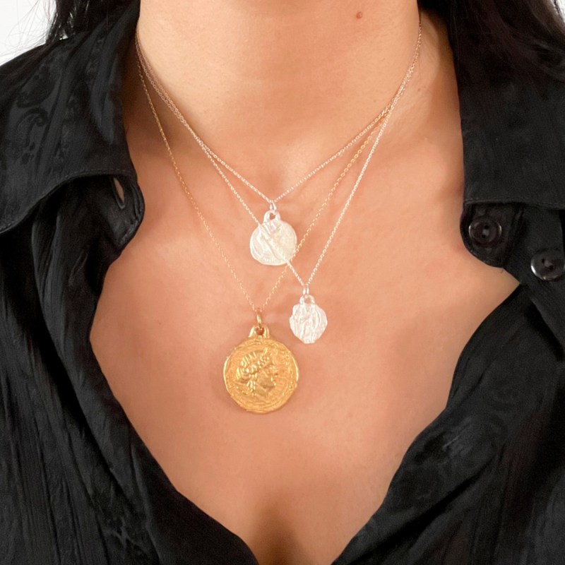 Artemis Pendant Large The Bow Jewelry Wolf Badger