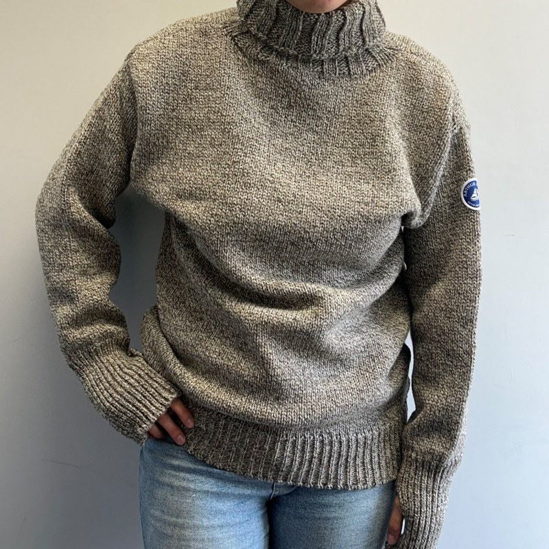 Arthur Beale Oiled Wool Beerenberg Pullover Natural Twist by Arthur Beale